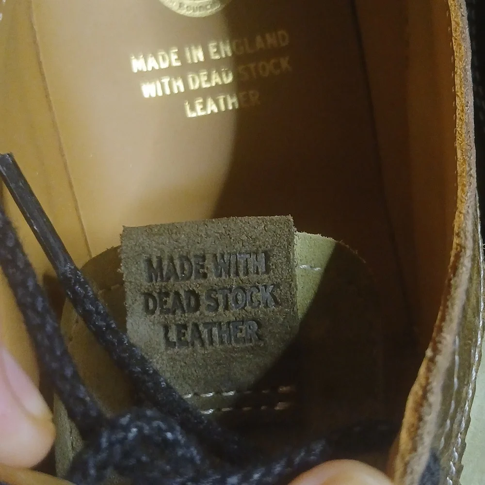Dr. Martens Men's Two-Tone Dead Stock Wingtips - Picture 8 of 8